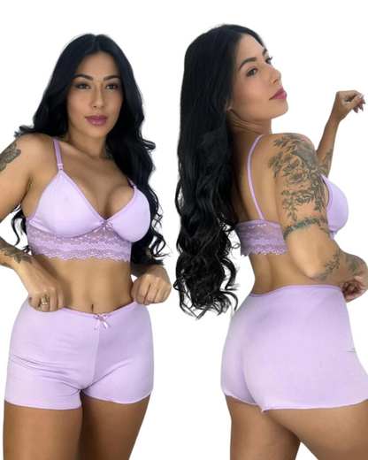 Pijama Baby Doll Nicole Sexy Short Doll