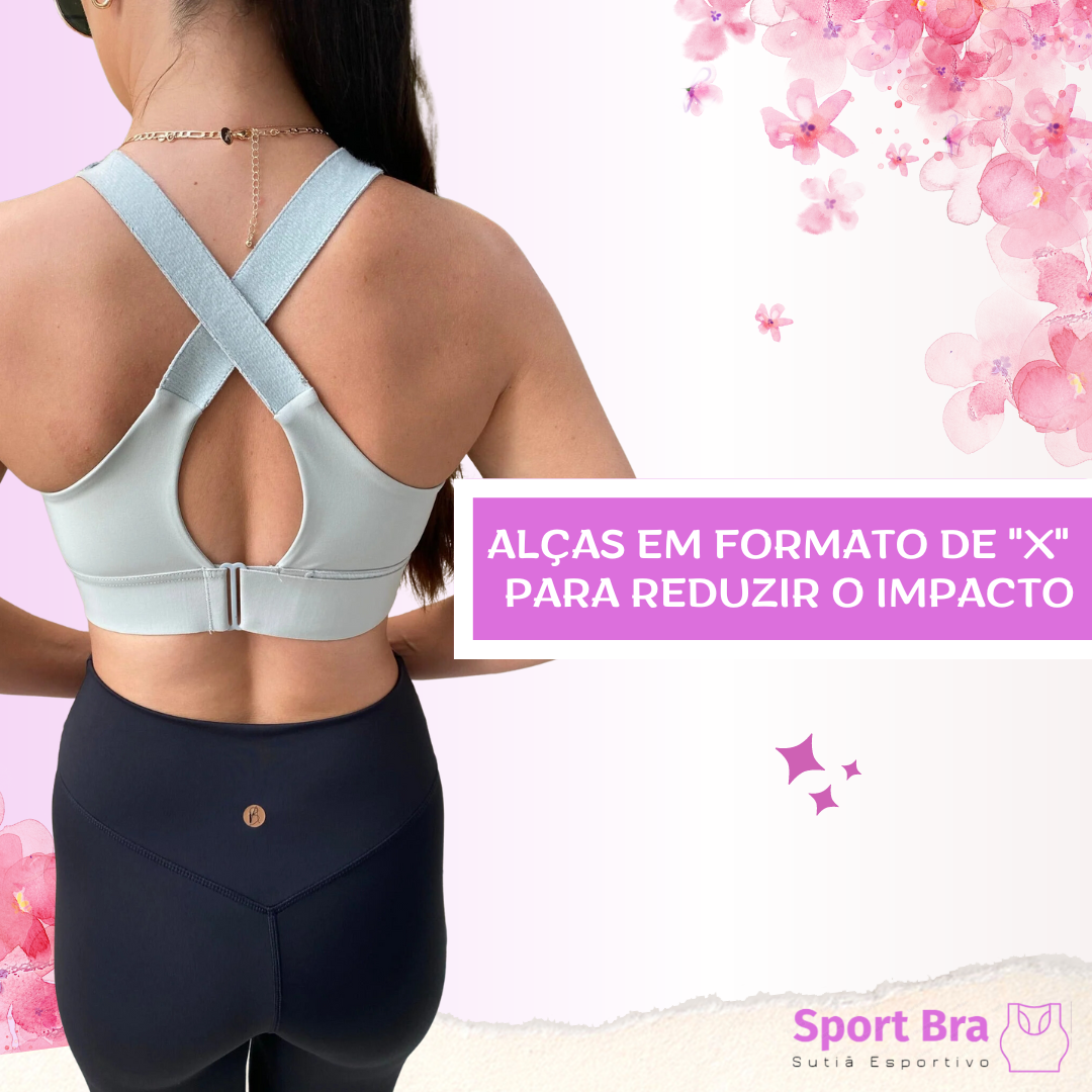Sutiã Esportivo Anti Impacto Ajustável - Sport Bra