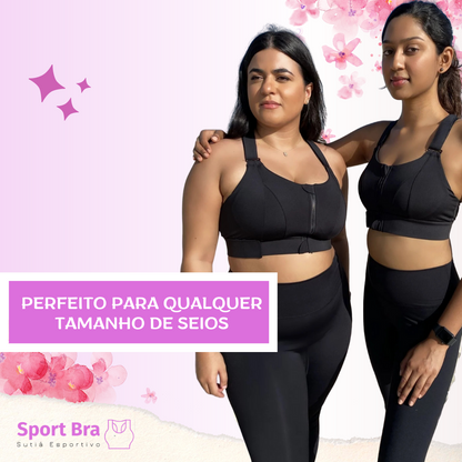 Sutiã Esportivo Anti Impacto Ajustável - Sport Bra
