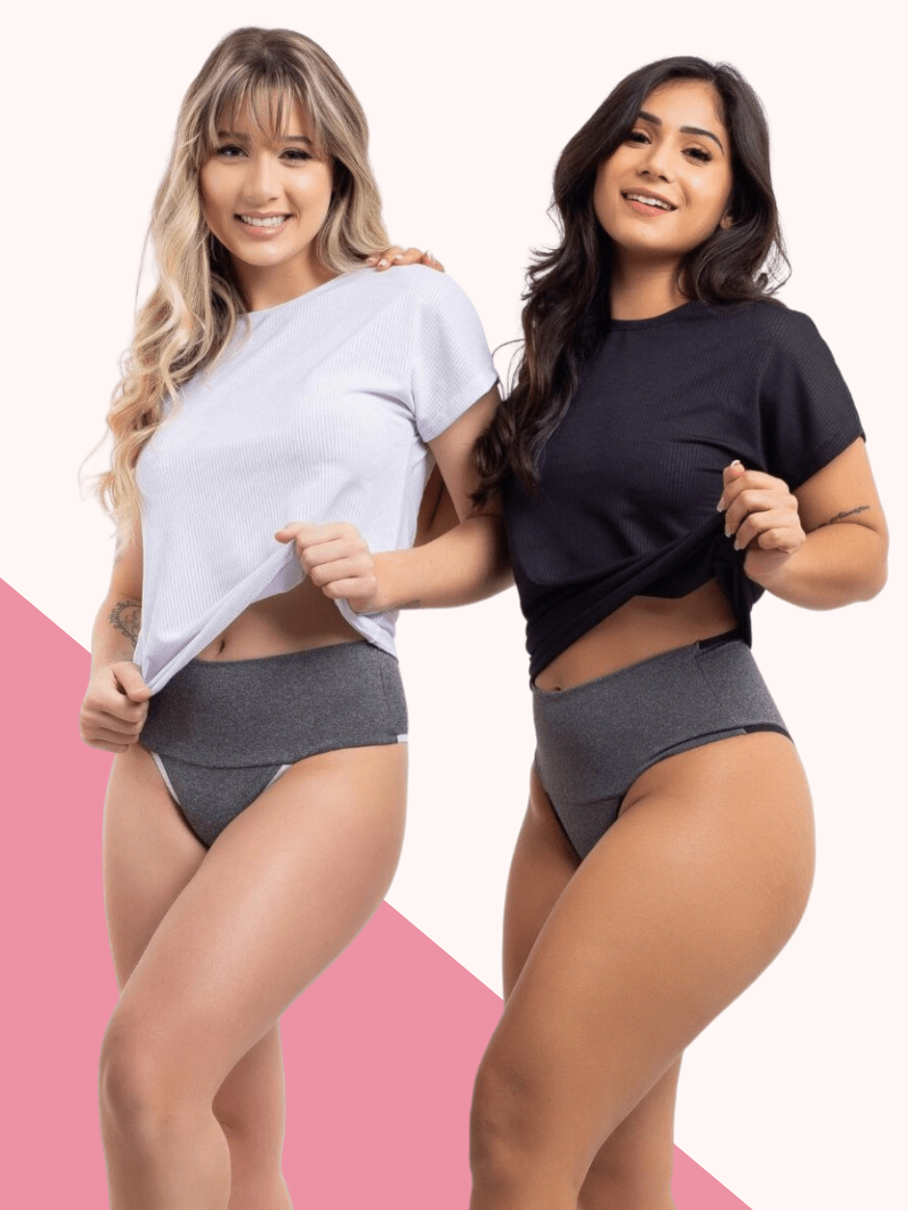 Calcinha Modeladora Fitness Plus Size (PAGUE 5 LEVE 10)