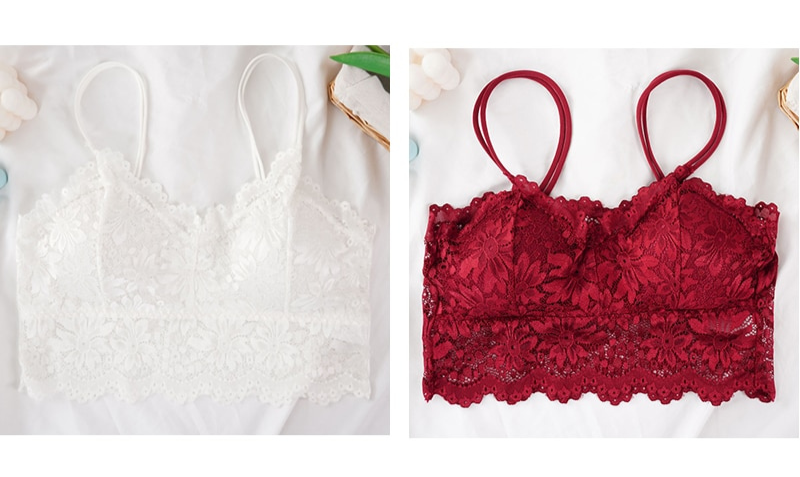 Sutiã de Renda Ballet Com Bojo Removível (PAGUE 1 LEVE 2)