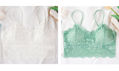 Sutiã de Renda Ballet Com Bojo Removível (PAGUE 1 LEVE 2)