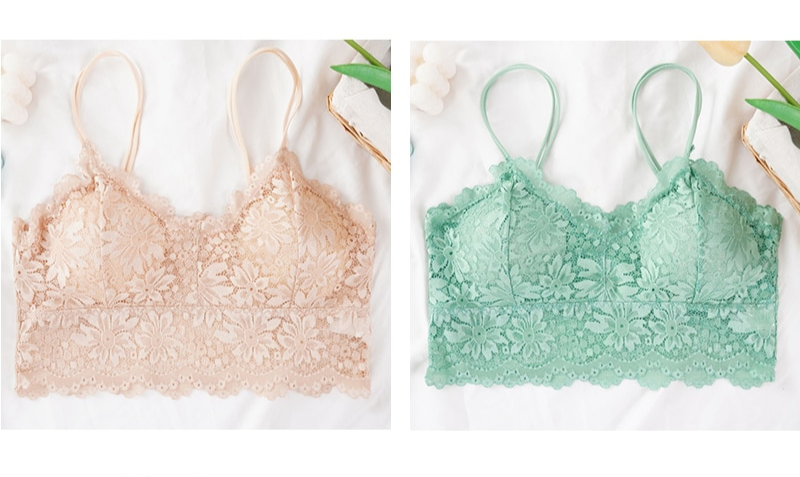 Sutiã de Renda Ballet Com Bojo Removível (PAGUE 1 LEVE 2)