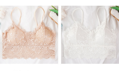 Sutiã de Renda Ballet Com Bojo Removível (PAGUE 1 LEVE 2)