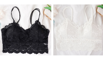 Sutiã de Renda Ballet Com Bojo Removível (PAGUE 1 LEVE 2)