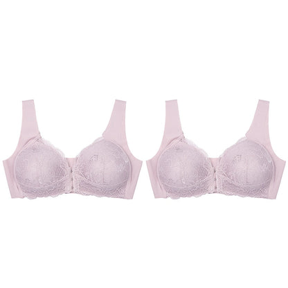 Sutiãs Confort Lift UP Detalhe em Renda Fecha na Frente (COMPRE 1 LEVE 2)